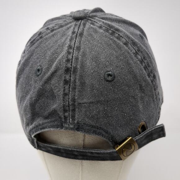 Idaho State Map Patch Slideback Hat Gray One Size Adjustable 6 Panel - Picture 6 of 8